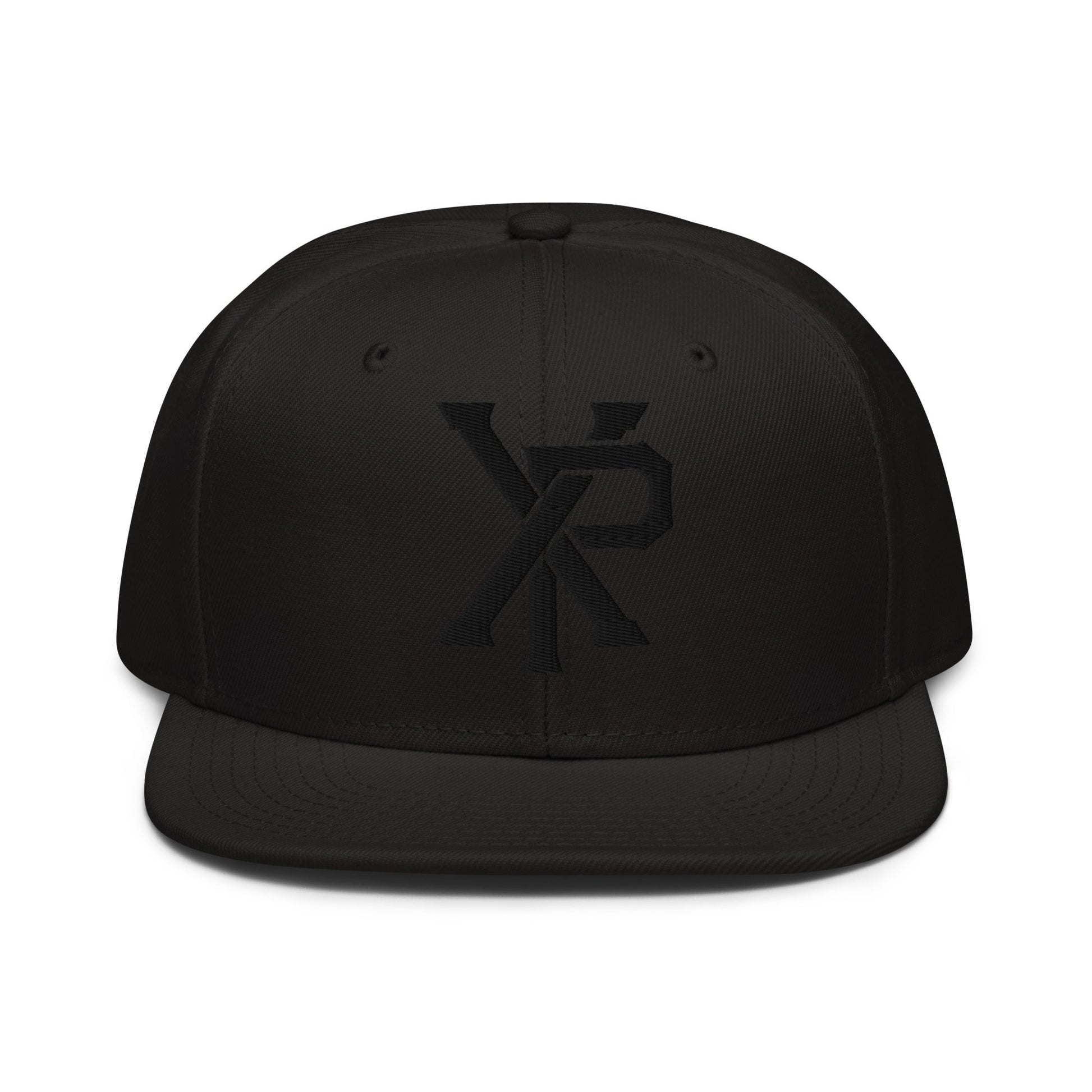 XP Chi Rho Modern Christian 3D Puff Embroidery Snapback Hat - Inken Image