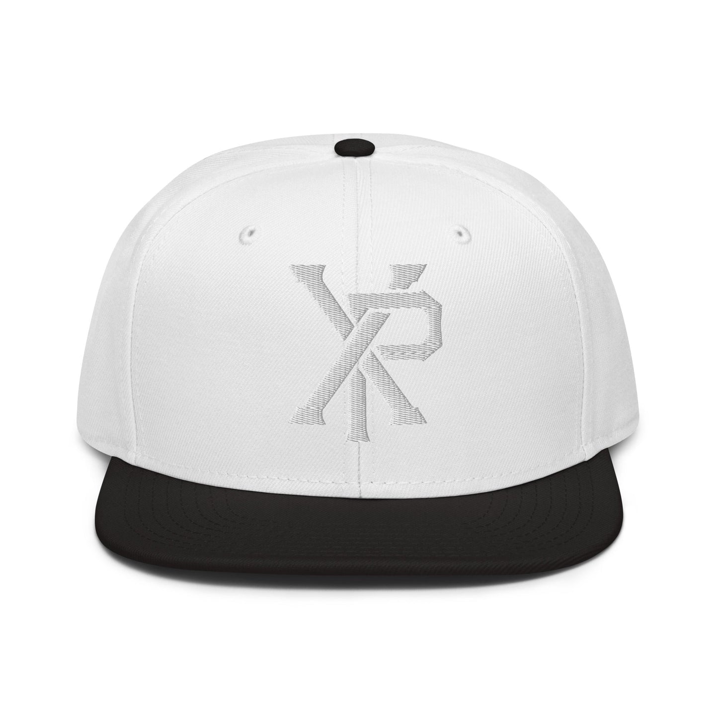 XP Chi Rho Modern Christian 3D Puff Embroidery Snapback Hat - Inken Image