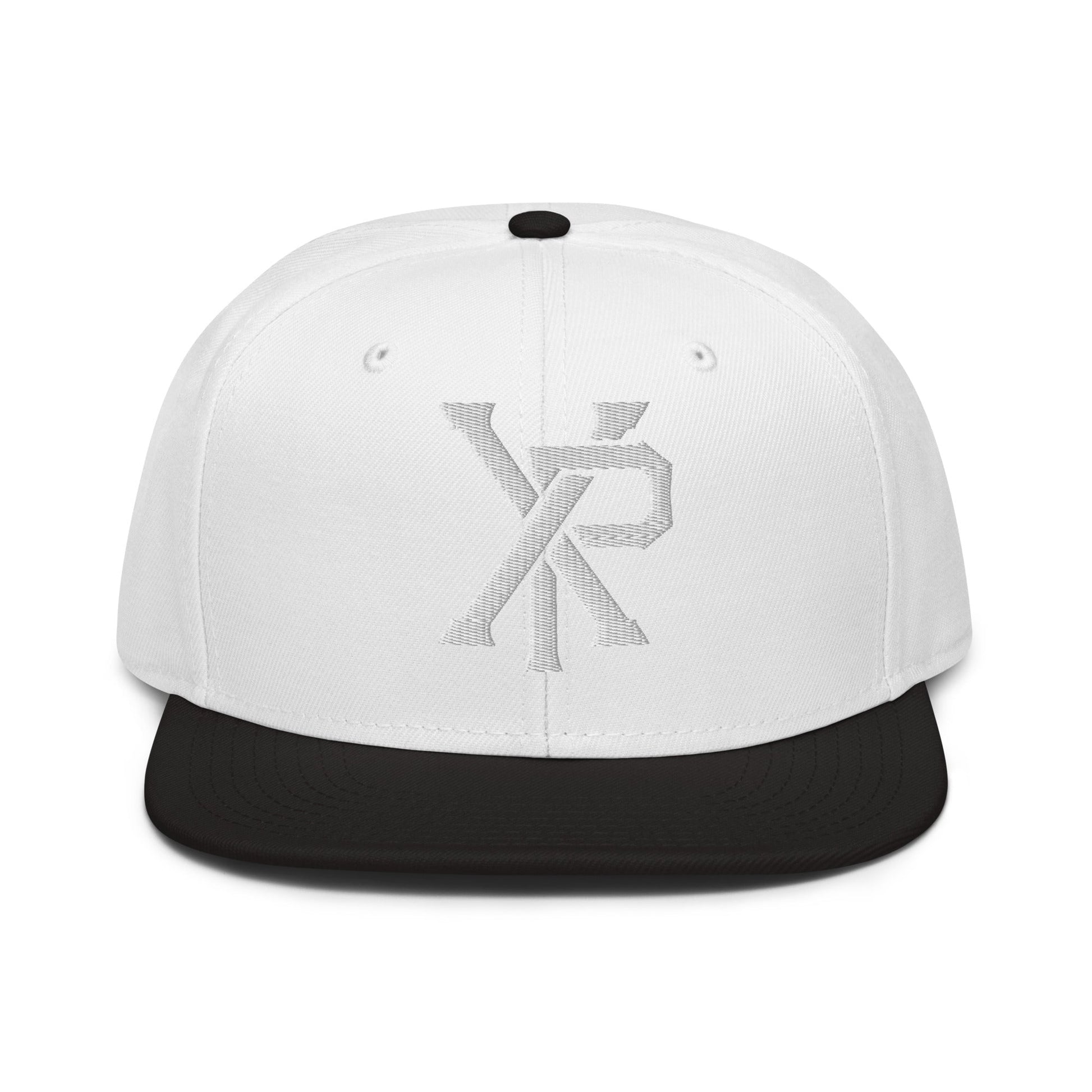XP Chi Rho Modern Christian 3D Puff Embroidery Snapback Hat - Inken Image