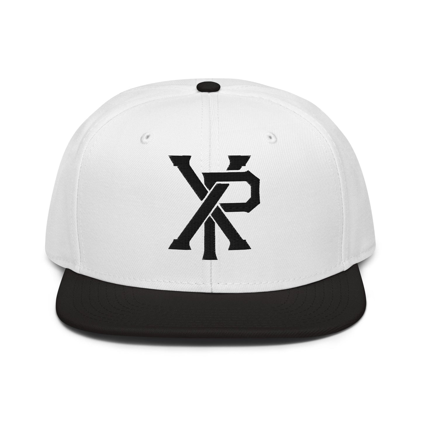 XP Chi Rho Modern Christian 3D Puff Embroidery Snapback Hat - Inken Image