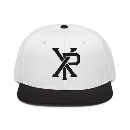 XP Chi Rho Modern Christian 3D Puff Embroidery Snapback Hat - Inken Image