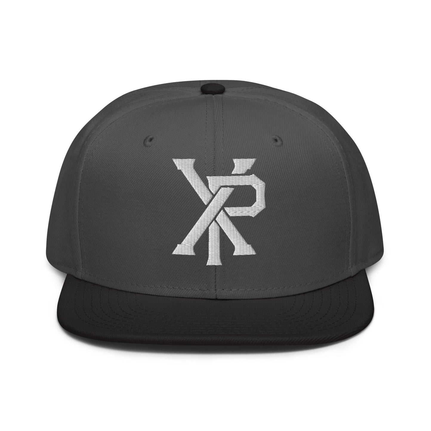 XP Chi Rho Modern Christian 3D Puff Embroidery Snapback Hat - Inken Image
