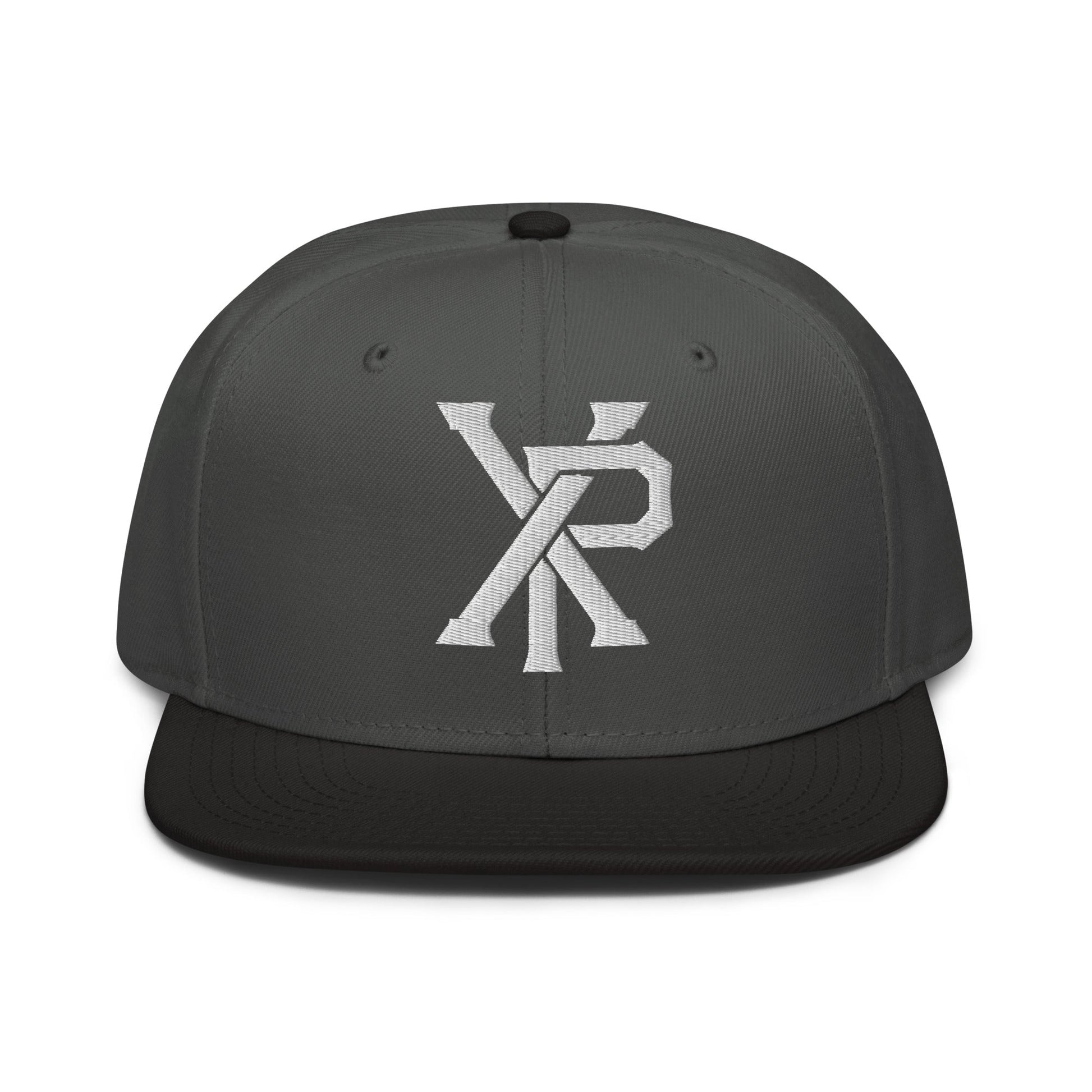 XP Chi Rho Modern Christian 3D Puff Embroidery Snapback Hat - Inken Image