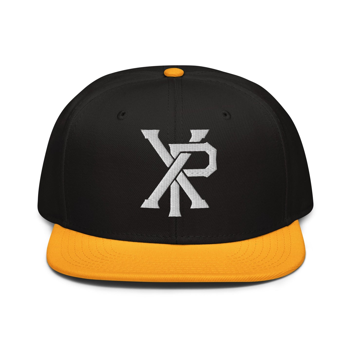 XP Chi Rho Modern Christian 3D Puff Embroidery Snapback Hat - Inken Image