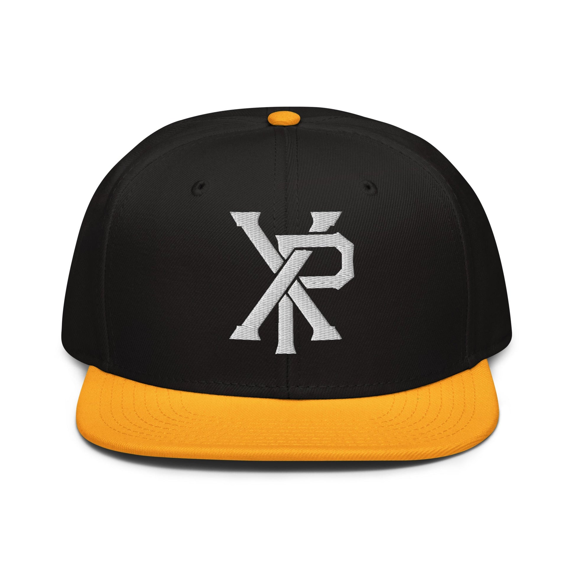 XP Chi Rho Modern Christian 3D Puff Embroidery Snapback Hat - Inken Image