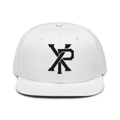 XP Chi Rho Modern Christian 3D Puff Embroidery Snapback Hat - Inken Image