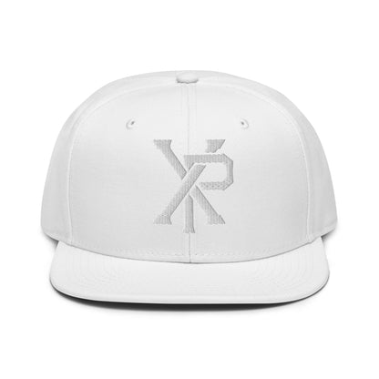 XP Chi Rho Modern Christian 3D Puff Embroidery Snapback Hat - Inken Image