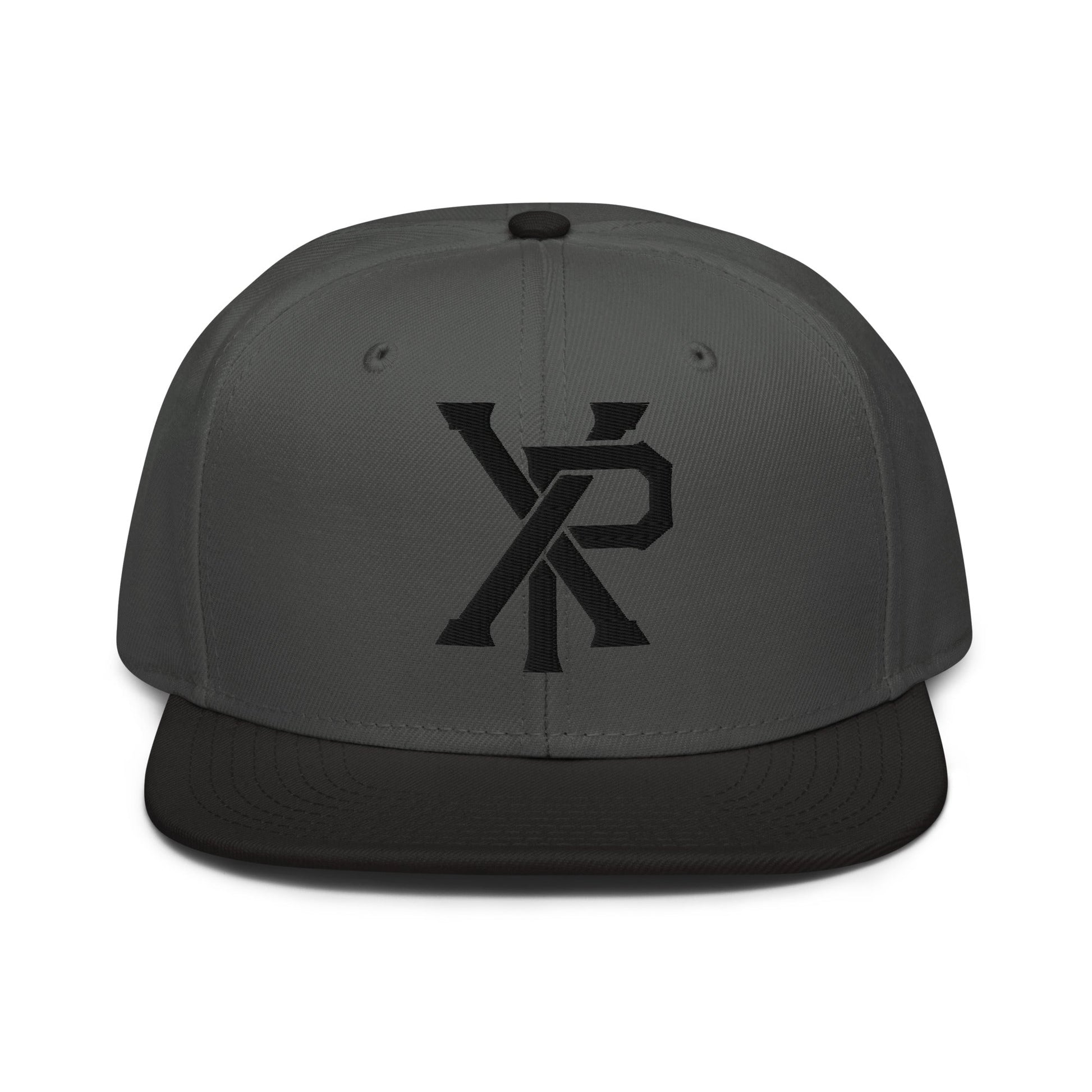 XP Chi Rho Modern Christian 3D Puff Embroidery Snapback Hat - Inken Image