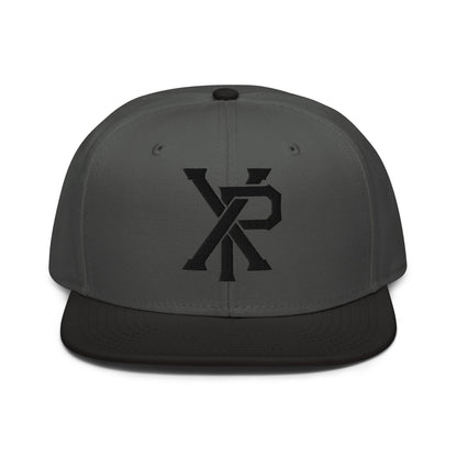 XP Chi Rho Modern Christian 3D Puff Embroidery Snapback Hat - Inken Image