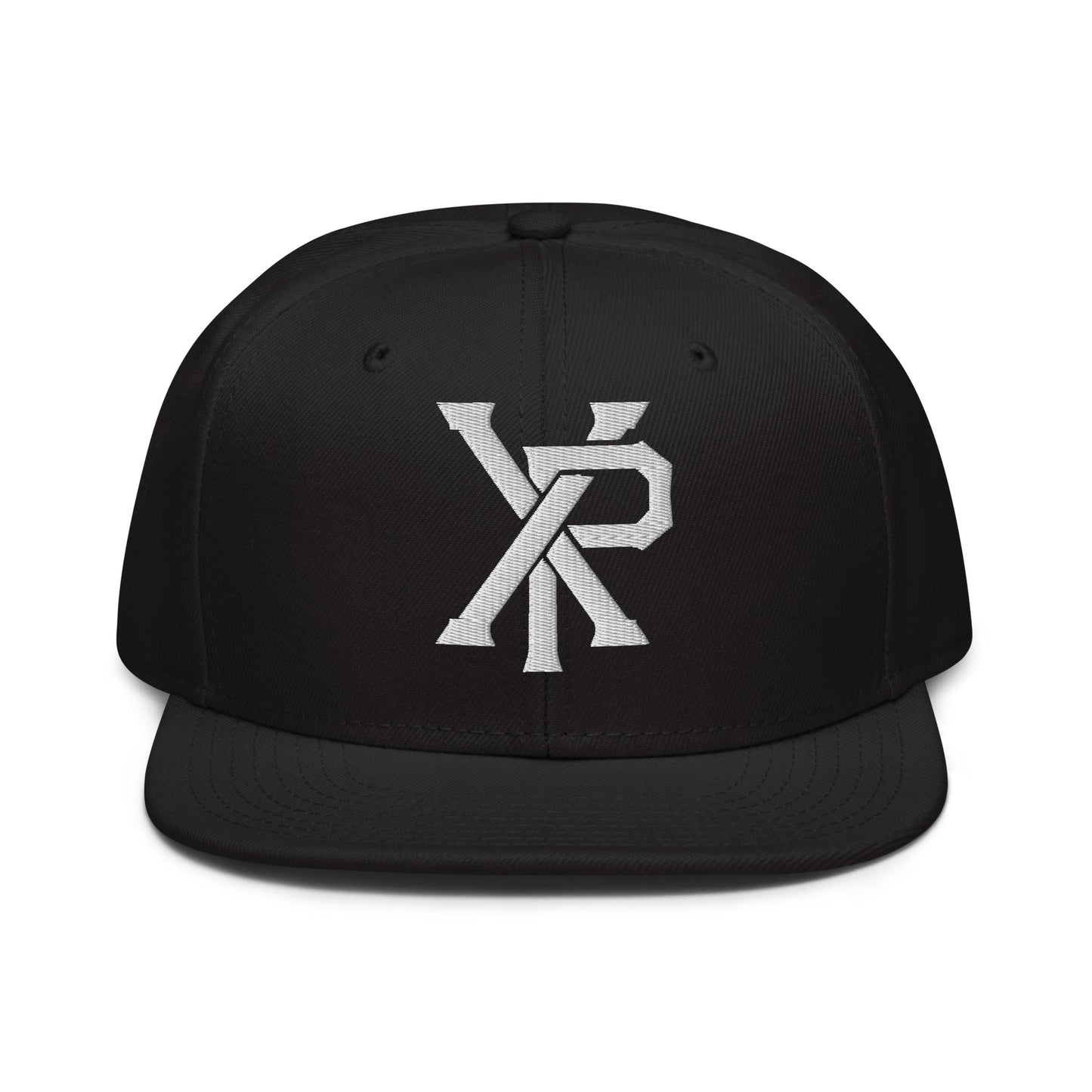 XP Chi Rho Modern Christian 3D Puff Embroidery Snapback Hat - Inken Image