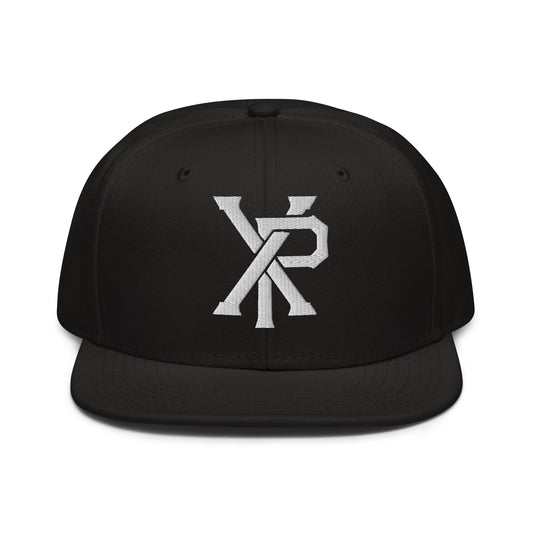XP Chi Rho Modern Christian 3D Puff Embroidery Snapback Hat - Inken Image