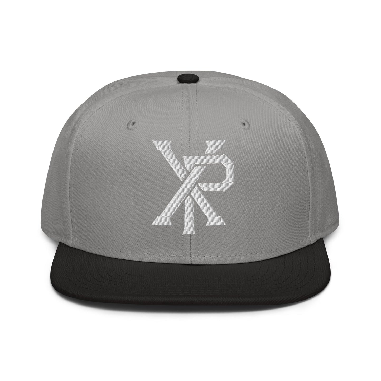 XP Chi Rho Modern Christian 3D Puff Embroidery Snapback Hat - Inken Image