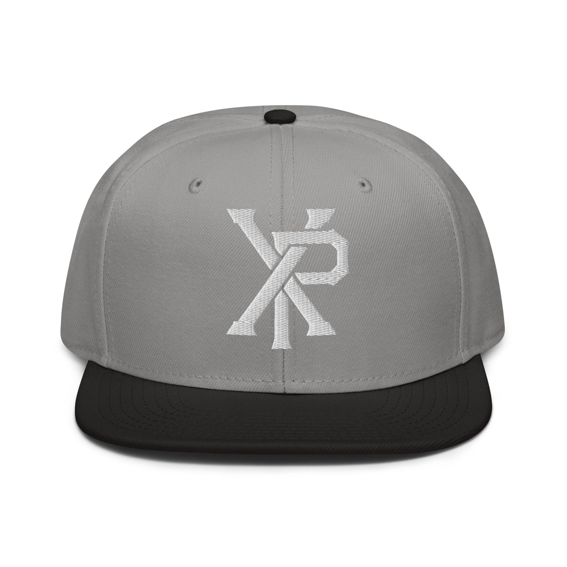 XP Chi Rho Modern Christian 3D Puff Embroidery Snapback Hat - Inken Image