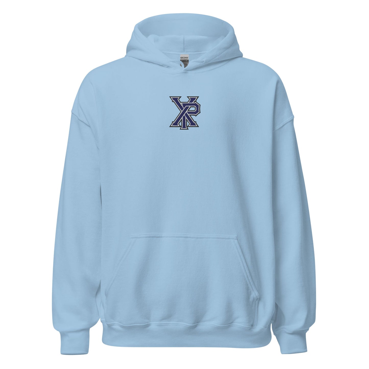 XP Chi Rho Modern Christian Embroidered Hoodie - Inken Image