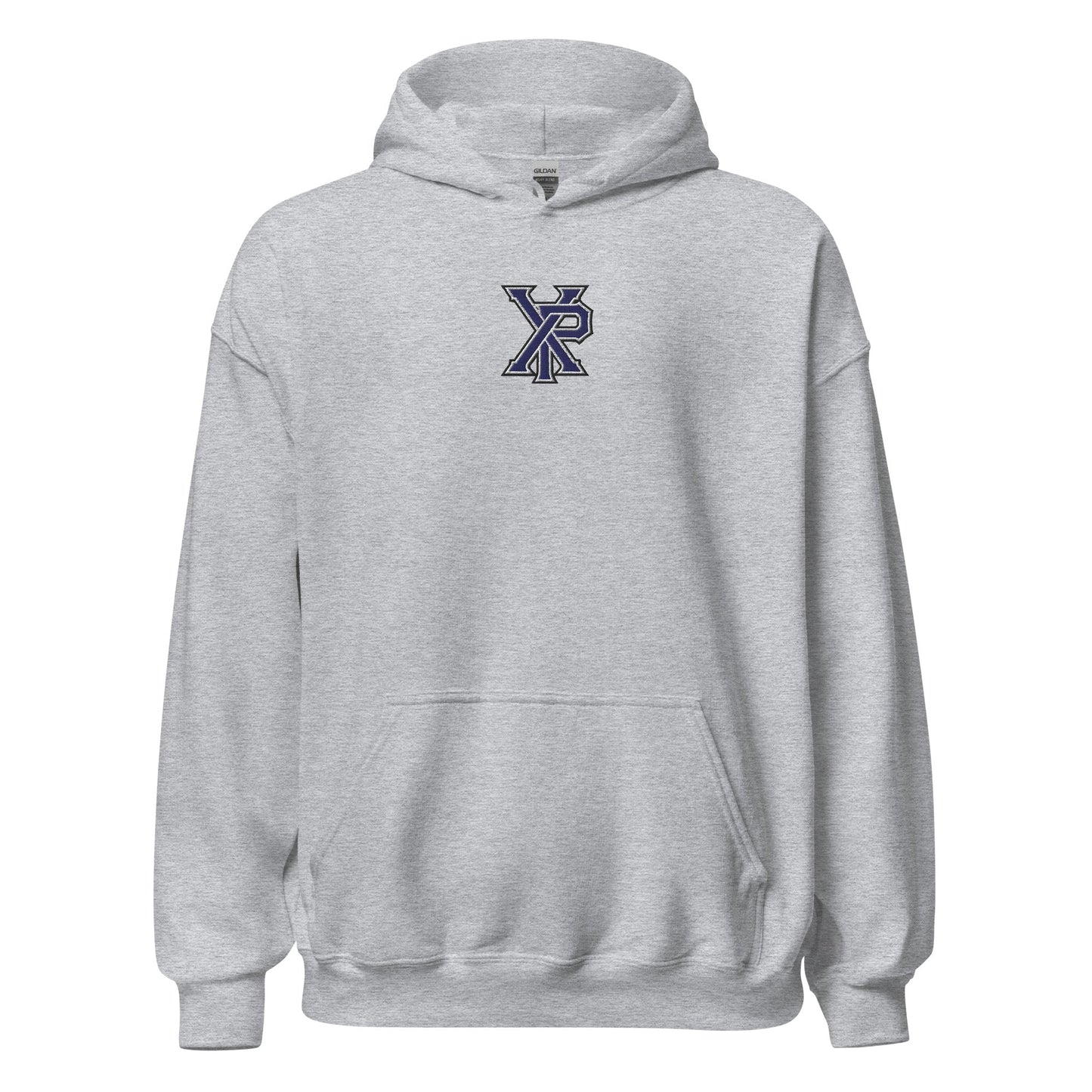 XP Chi Rho Modern Christian Embroidered Hoodie - Inken Image