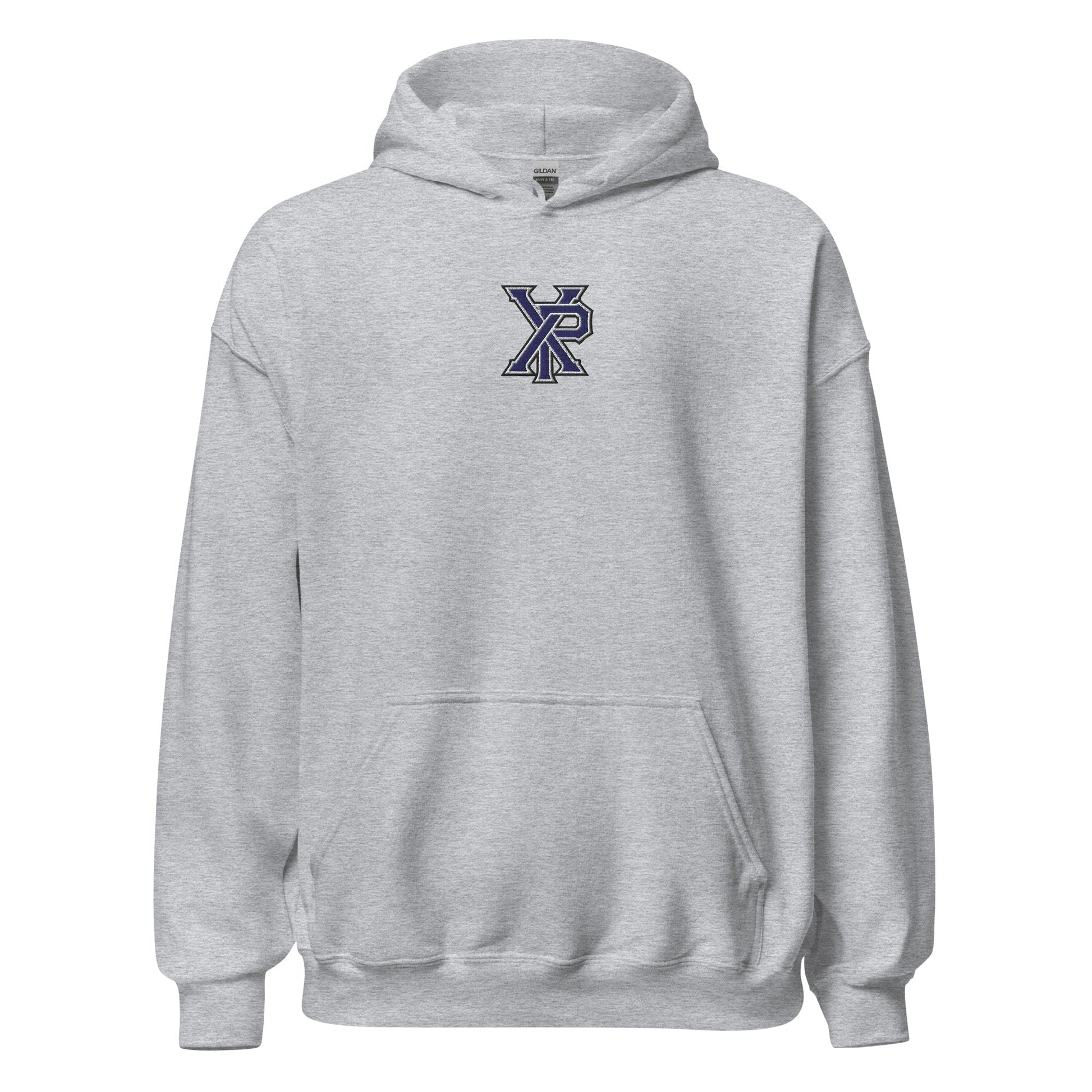 XP Chi Rho Modern Christian Embroidered Hoodie - Inken Image