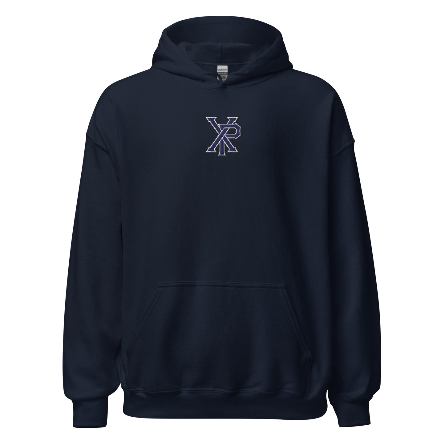 XP Chi Rho Modern Christian Embroidered Hoodie - Inken Image