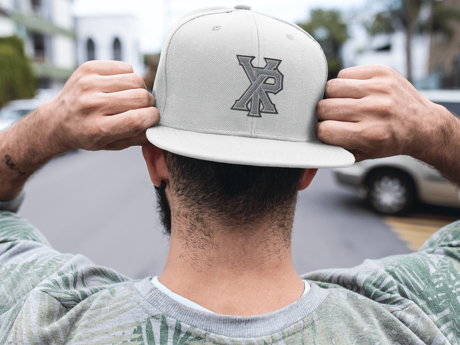 XP Chi Rho Modern Christian Embroidered Snapback - Inken Image