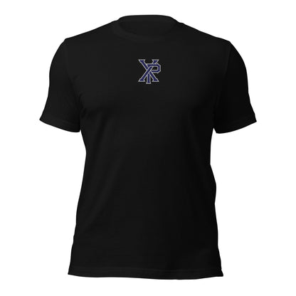 XP Chi Rho Modern Christian Embroidered T-Shirt - Inken Image