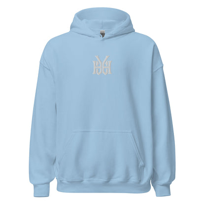 YHWH Monogram Embroidered Hoodie - Inken Image