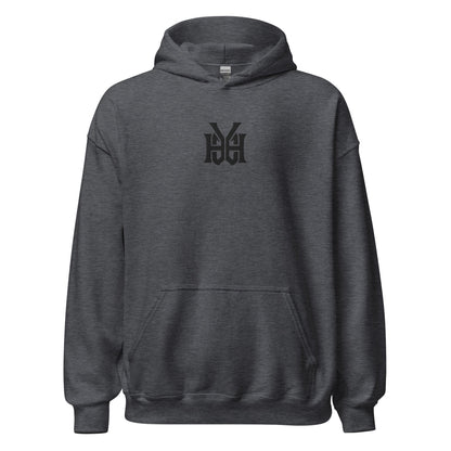 YHWH Monogram Embroidered Hoodie - Inken Image