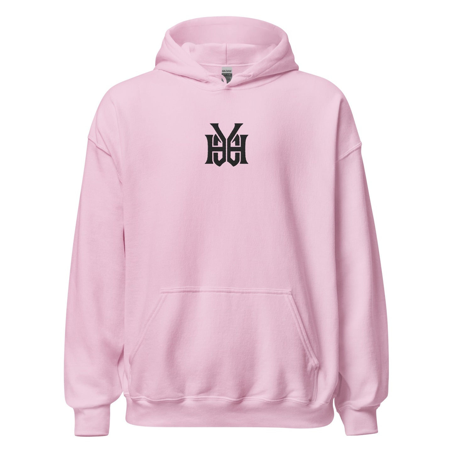 YHWH Monogram Embroidered Hoodie - Inken Image