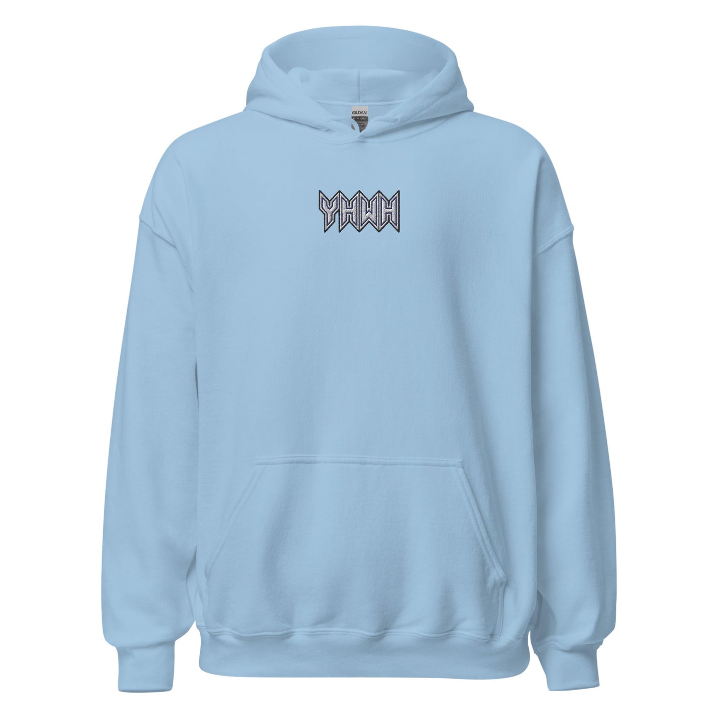YHWH Sacred Name Embroidered Hoodie - Inken Image