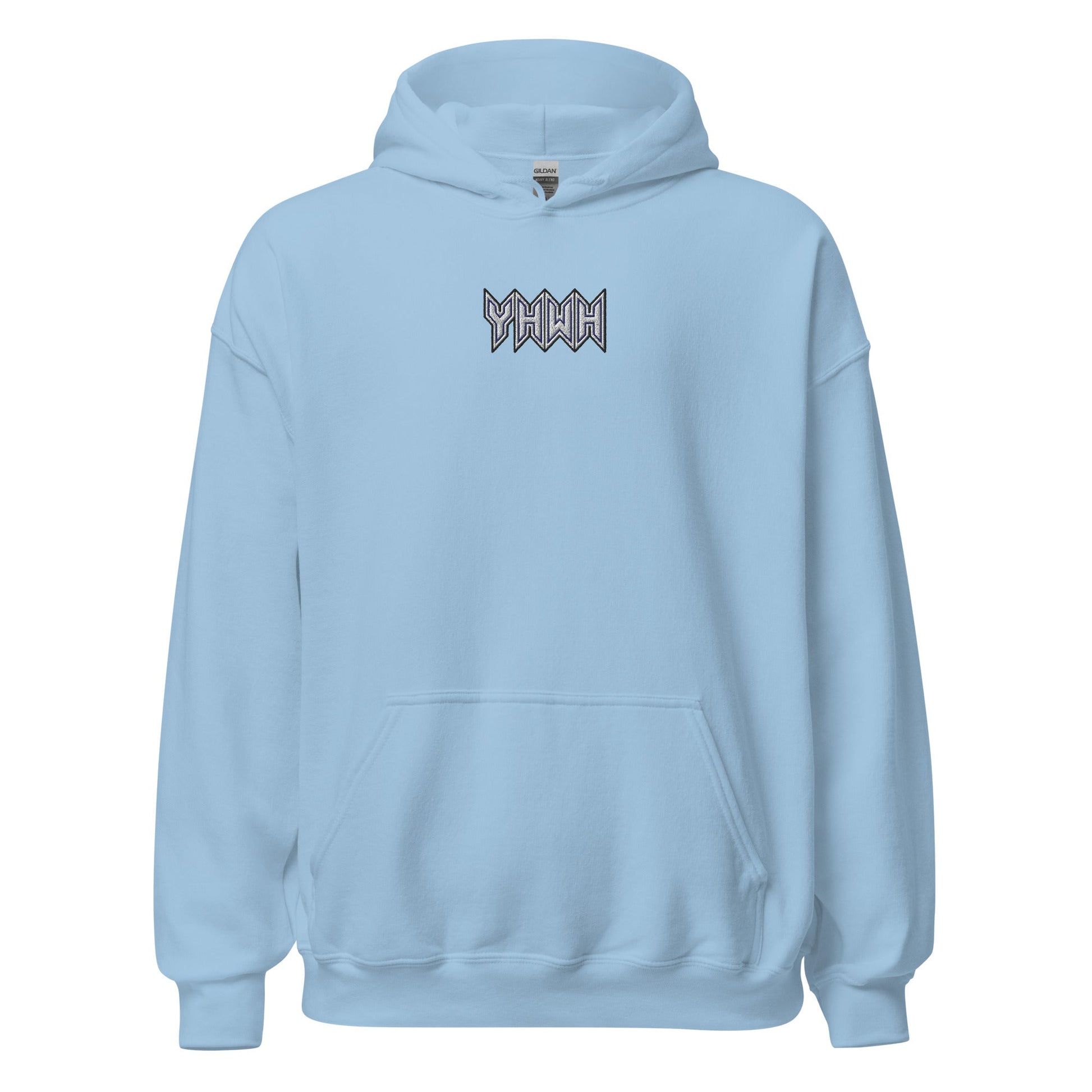 YHWH Sacred Name Embroidered Hoodie - Inken Image