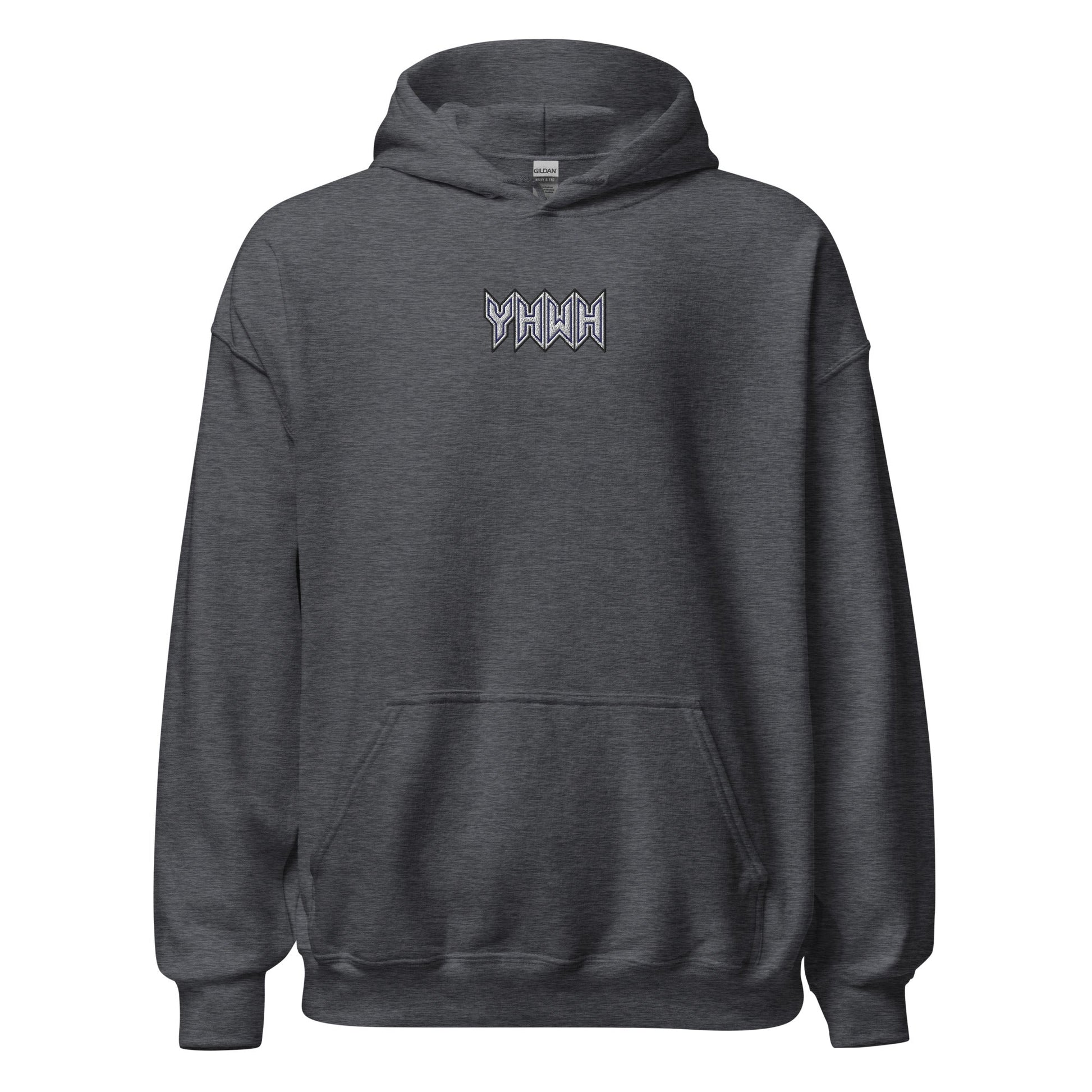 YHWH Sacred Name Embroidered Hoodie - Inken Image