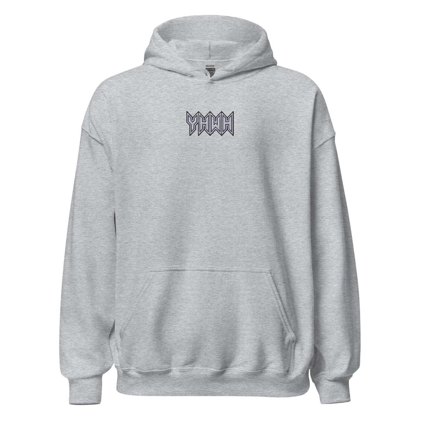 YHWH Sacred Name Embroidered Hoodie - Inken Image