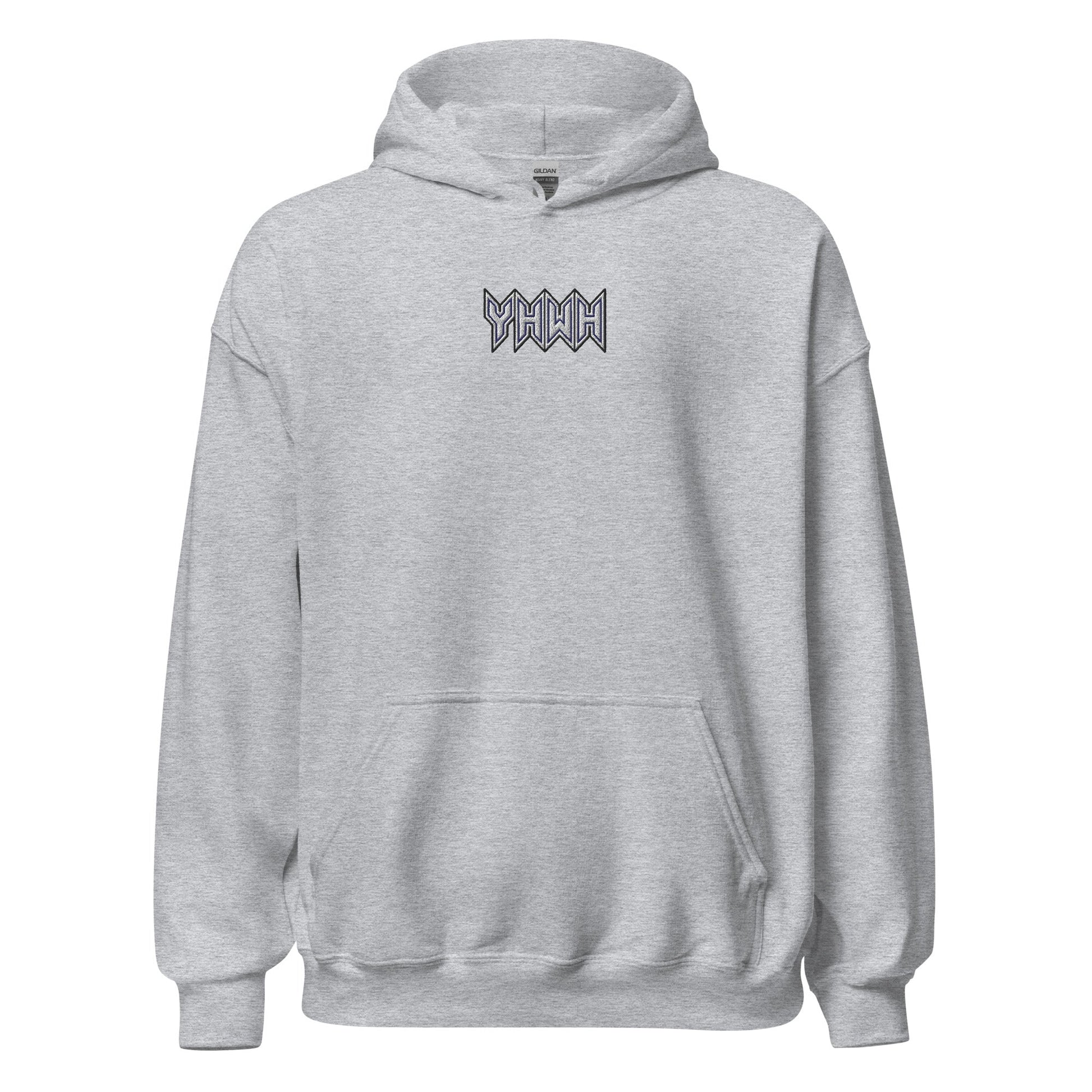 YHWH Sacred Name Embroidered Hoodie - Inken Image