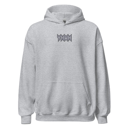 YHWH Sacred Name Embroidered Hoodie - Inken Image