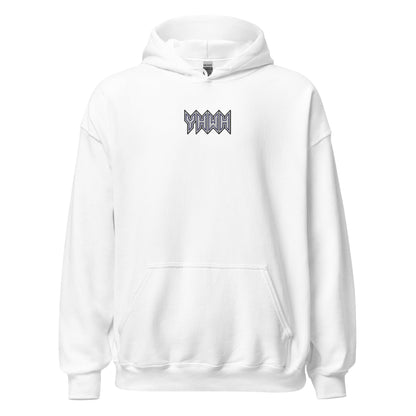 YHWH Sacred Name Embroidered Hoodie - Inken Image