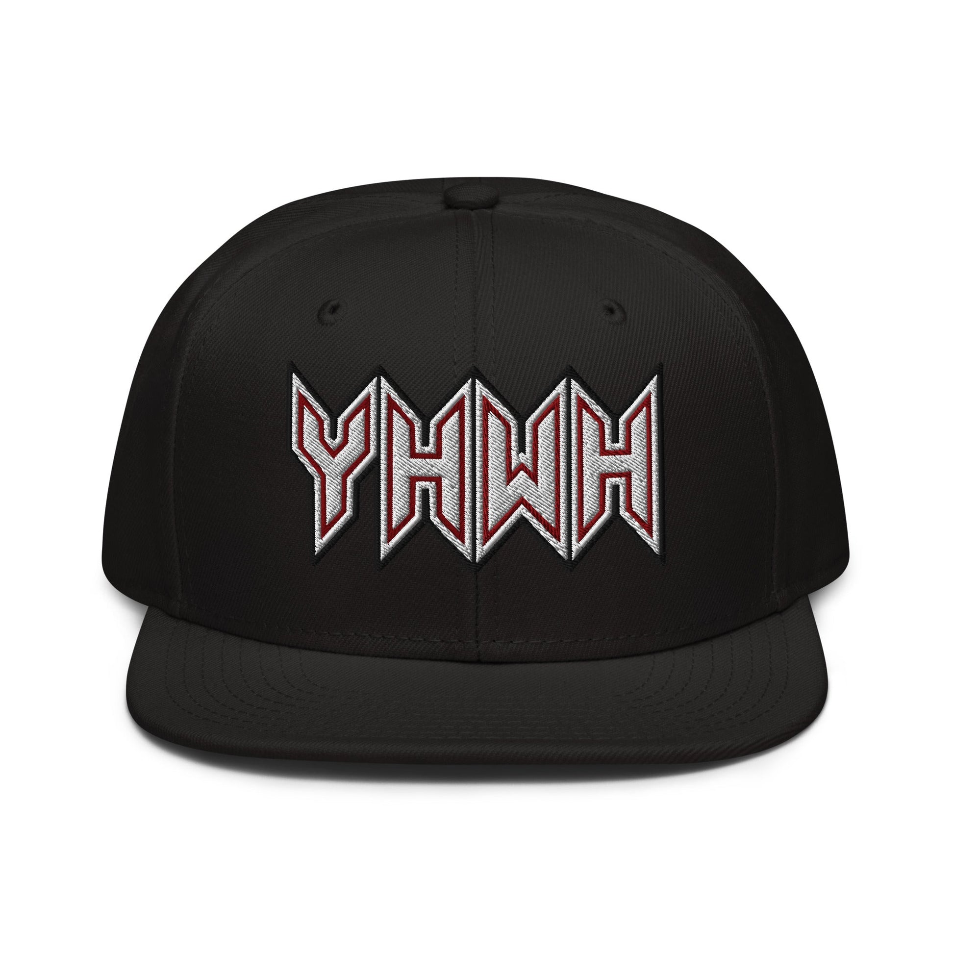 YHWH Sacred Name Embroidered Snapback - Inken Image