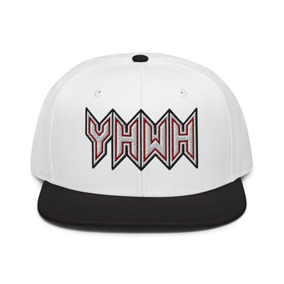 YHWH Sacred Name Embroidered Snapback - Inken Image
