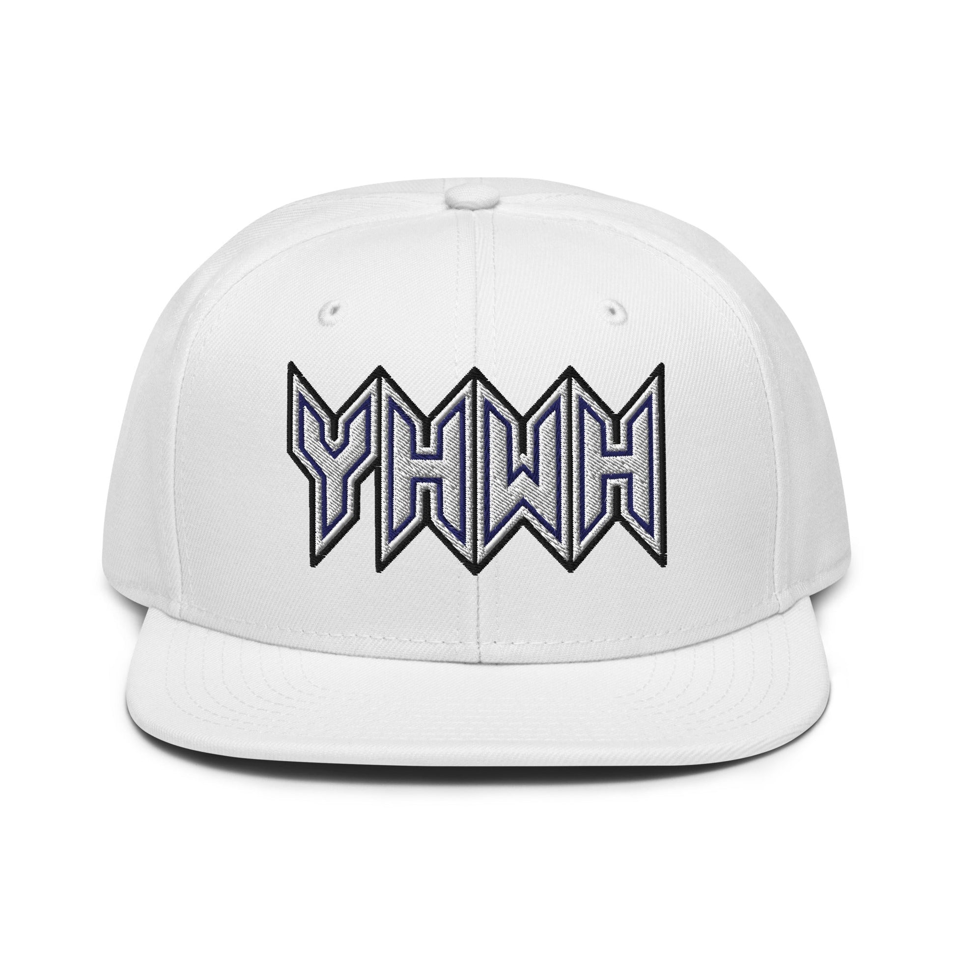 YHWH Sacred Name Embroidered Snapback - Inken Image