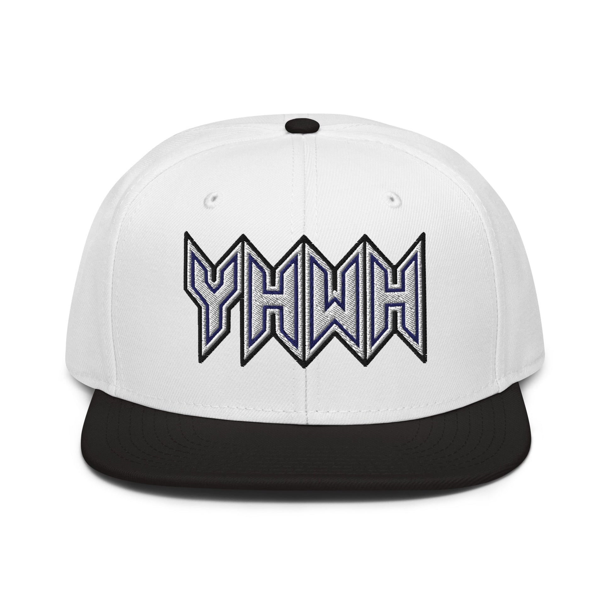YHWH Sacred Name Embroidered Snapback - Inken Image