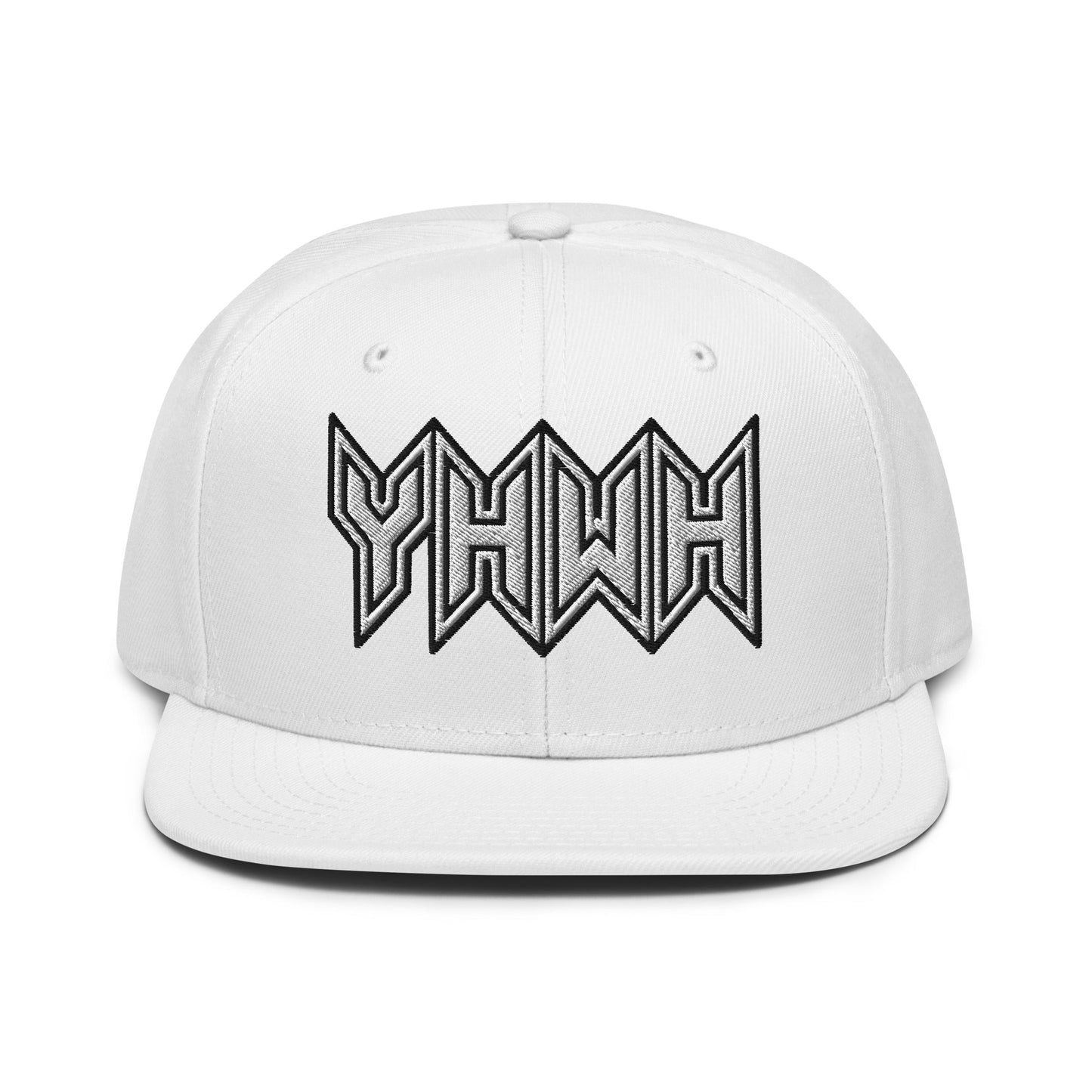 YHWH Sacred Name Embroidered Snapback - Inken Image