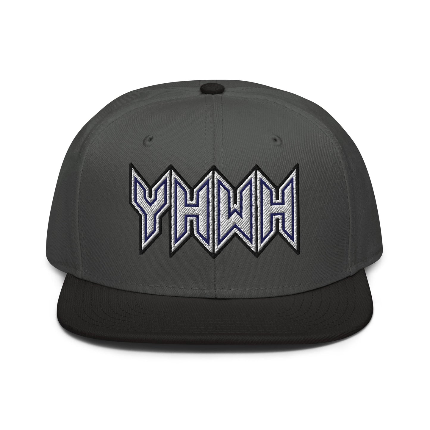 YHWH Sacred Name Embroidered Snapback - Inken Image