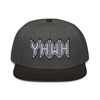 YHWH Sacred Name Embroidered Snapback - Inken Image