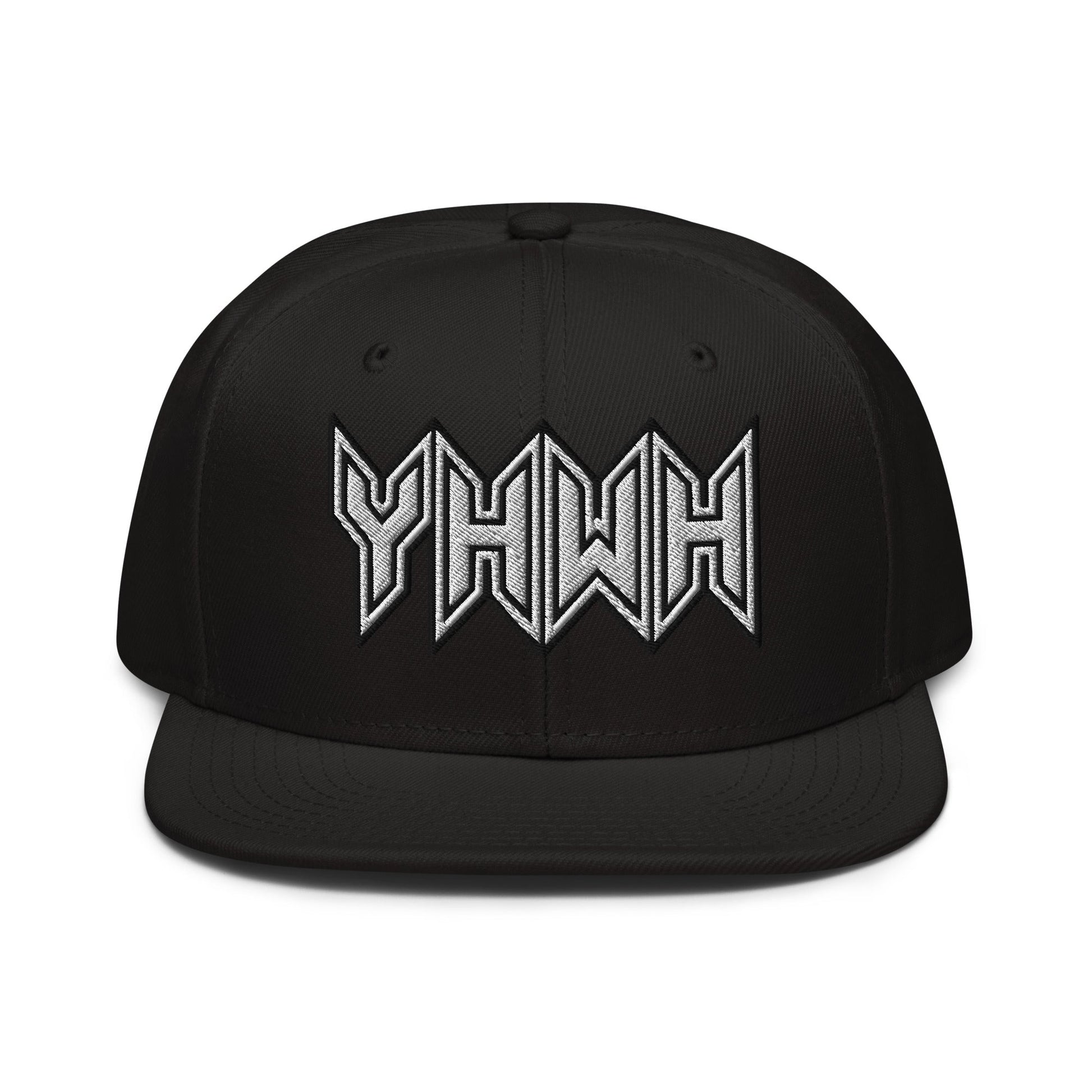 YHWH Sacred Name Embroidered Snapback - Inken Image