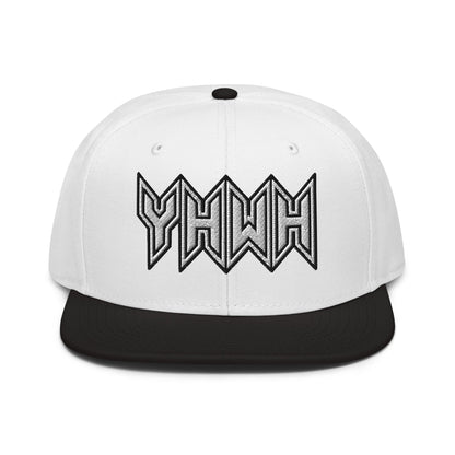 YHWH Sacred Name Embroidered Snapback - Inken Image