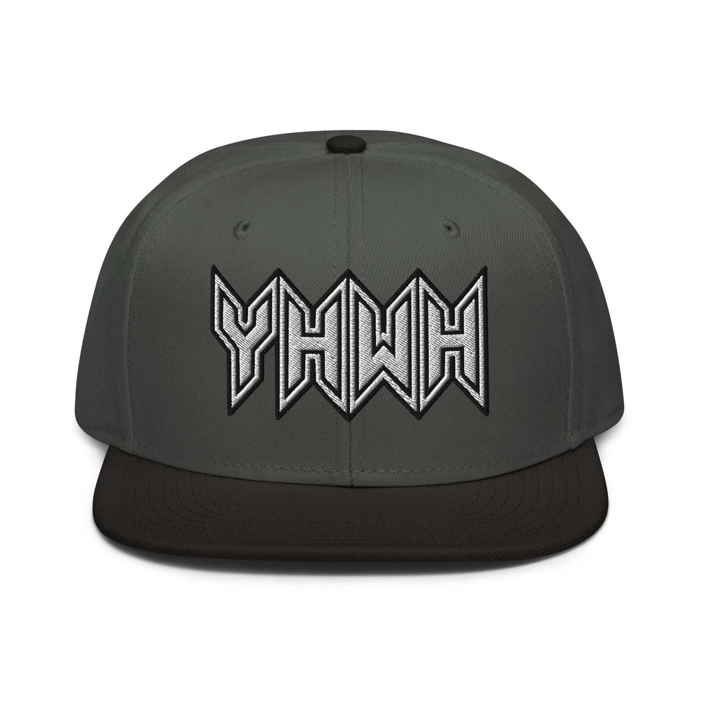YHWH Sacred Name Embroidered Snapback - Inken Image