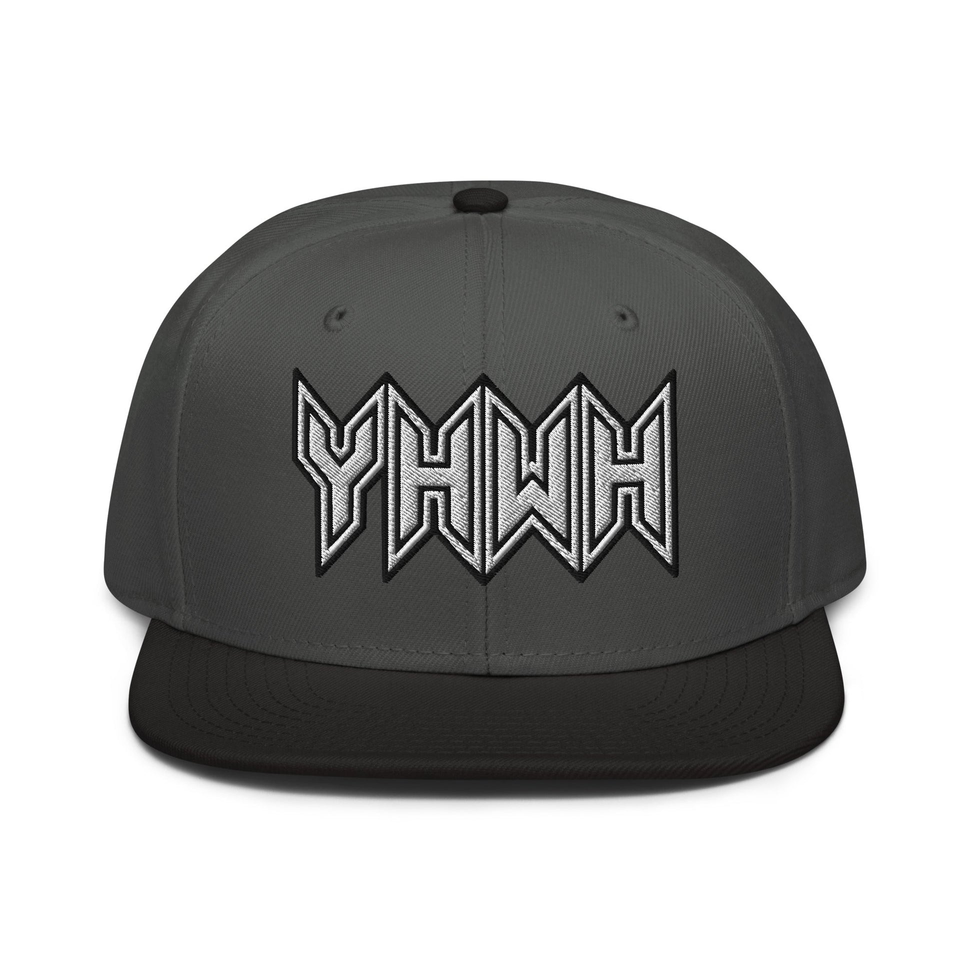 YHWH Sacred Name Embroidered Snapback - Inken Image