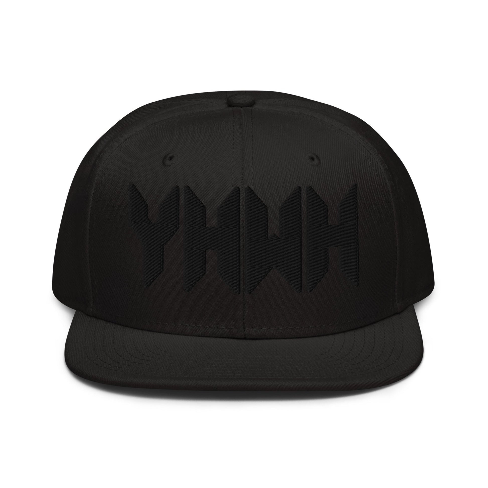 YHWH Sacred Name Minimal 3D Puff Embroidered Snapback - Inken Image