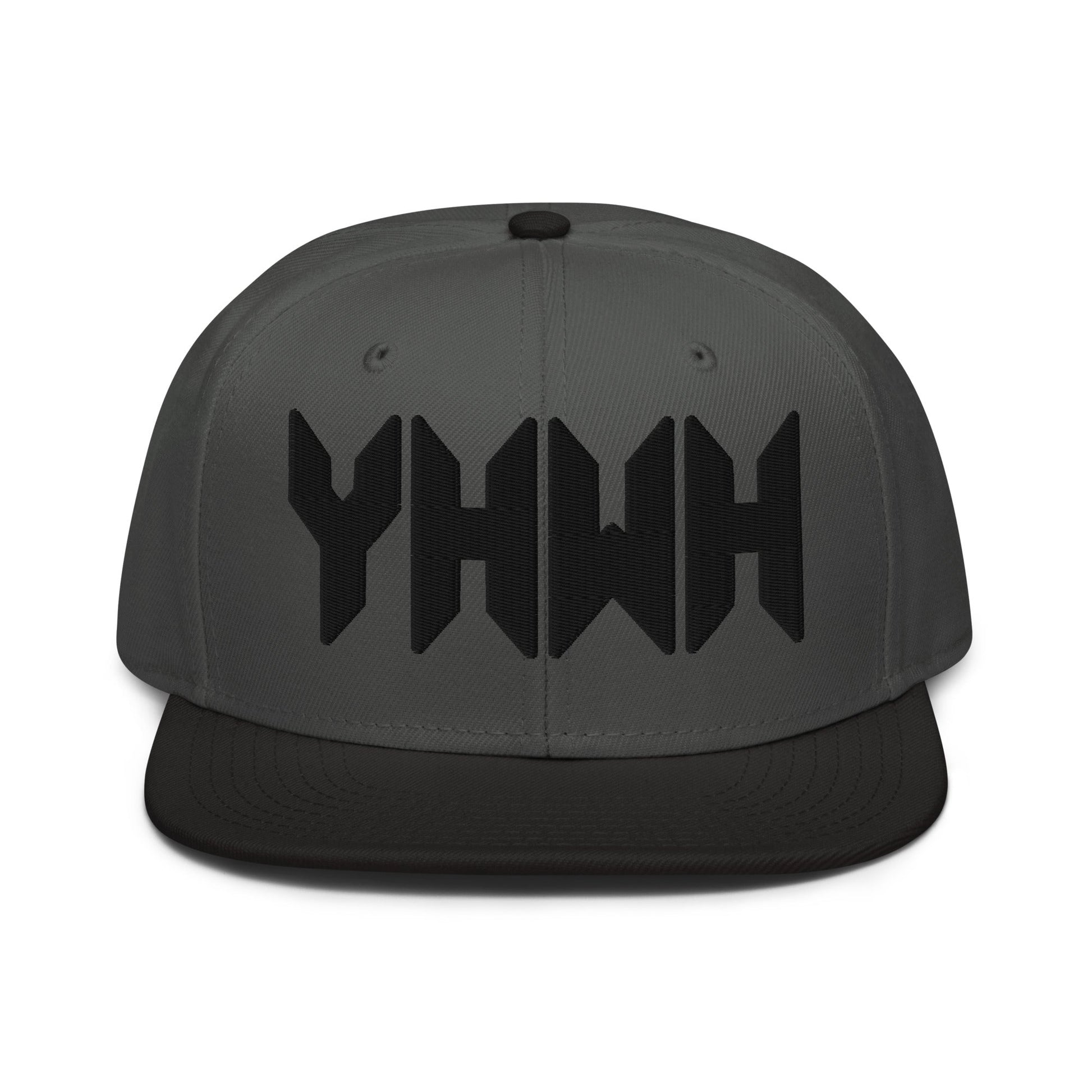 YHWH Sacred Name Minimal 3D Puff Embroidered Snapback - Inken Image