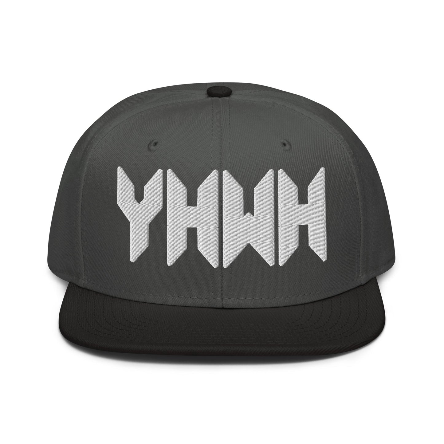 YHWH Sacred Name Minimal 3D Puff Embroidered Snapback - Inken Image