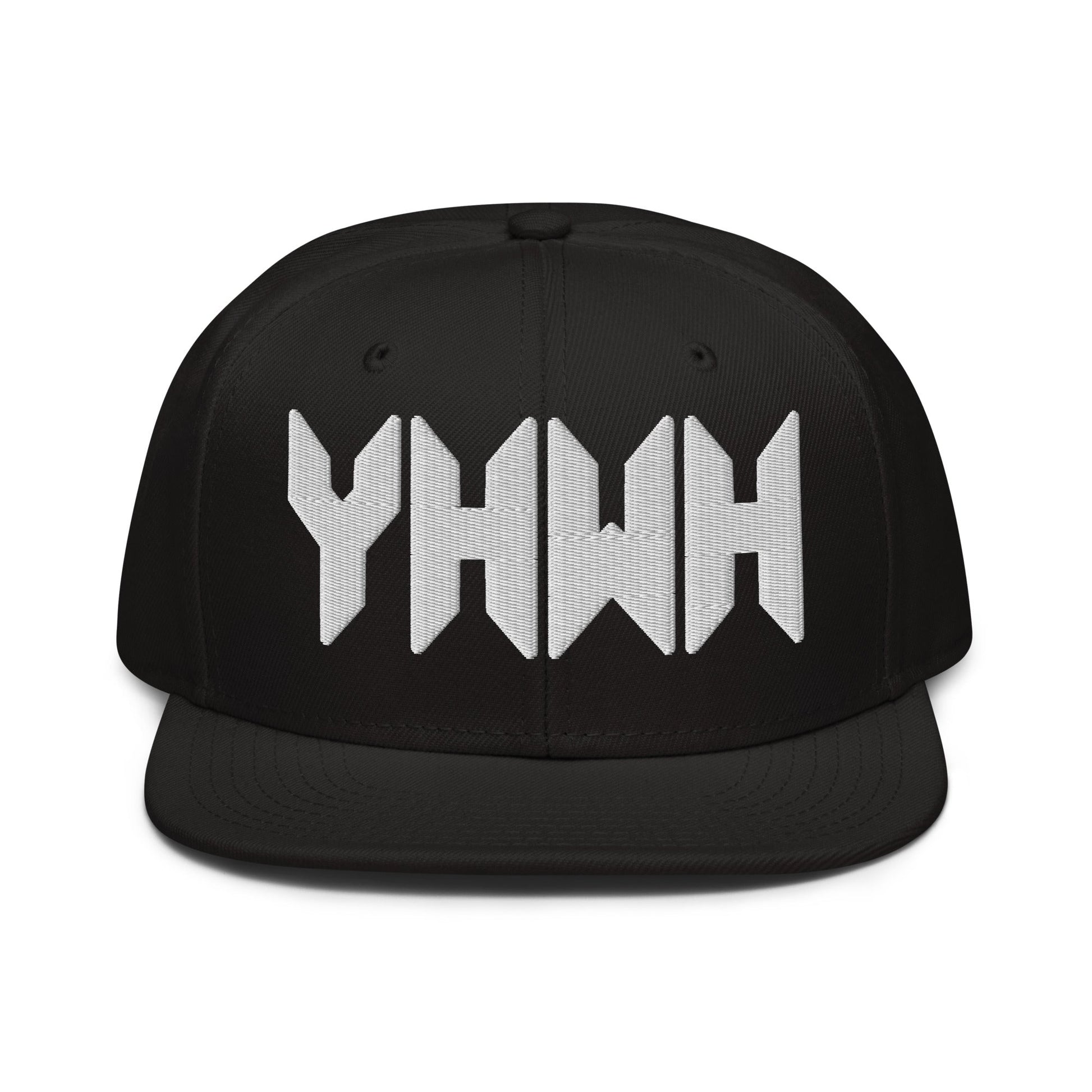 YHWH Sacred Name Minimal 3D Puff Embroidered Snapback - Inken Image