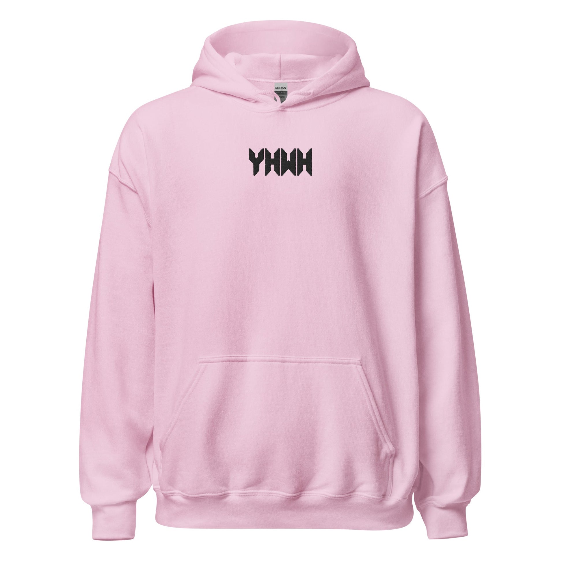 YHWH Sacred Name Minimal Embroidered Hoodie - Inken Image