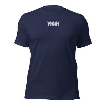 YHWH Sacred Name Minimal Embroidered T-Shirt - Inken Image